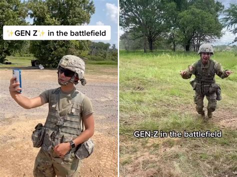 A US Army soldier went viral on TikTok for making videos .